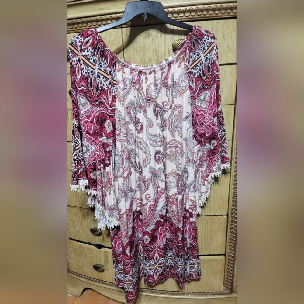 18W Paisley Dress + Top Bundle